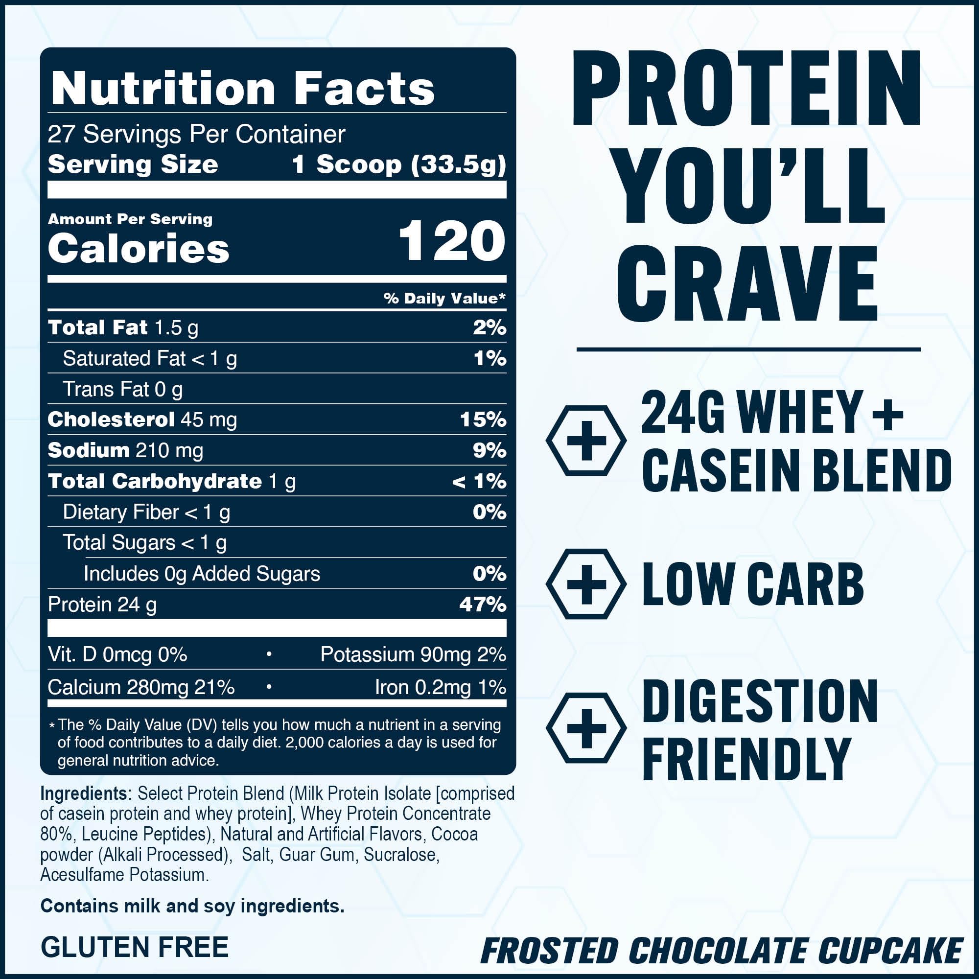 PEScience Select Protein Powder shake glass depicting a smooth, satisfying mix