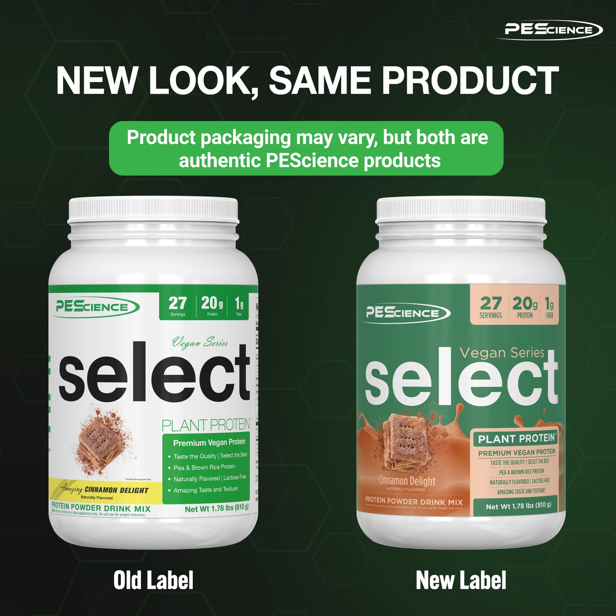 PEScience Select Vegan Cinnamon Delight scoop dissolve demonstrates easy mixing
