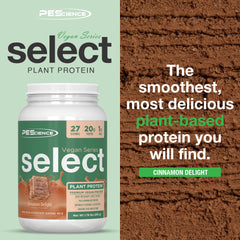 PEScience Select Vegan Cinnamon Delight texture creamy for shakes