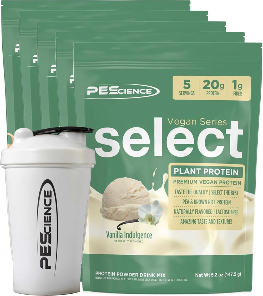 PEScience Select Vegan Chocolate Bliss bag for smooth post-workout shakes
