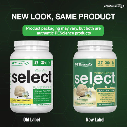 PEScience Select Vegan Vanilla Indulgence shaker, smooth texture for effortless shakes