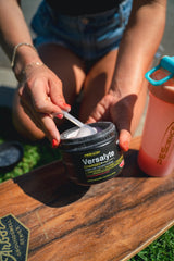 PEScience Versalyte Charged sour watermelon flavor highlights sugar-free hydration.