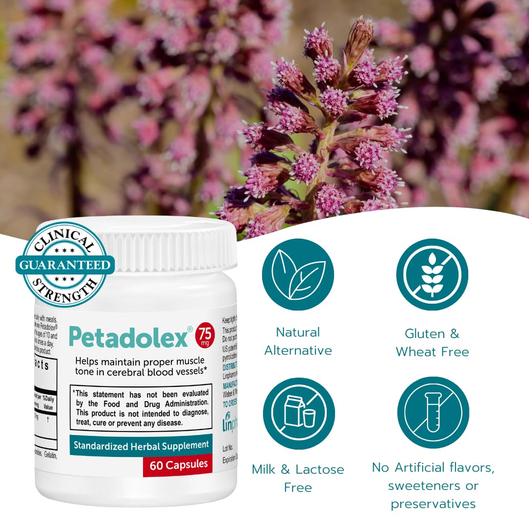Petadolex packaging with German quality standards emphasis