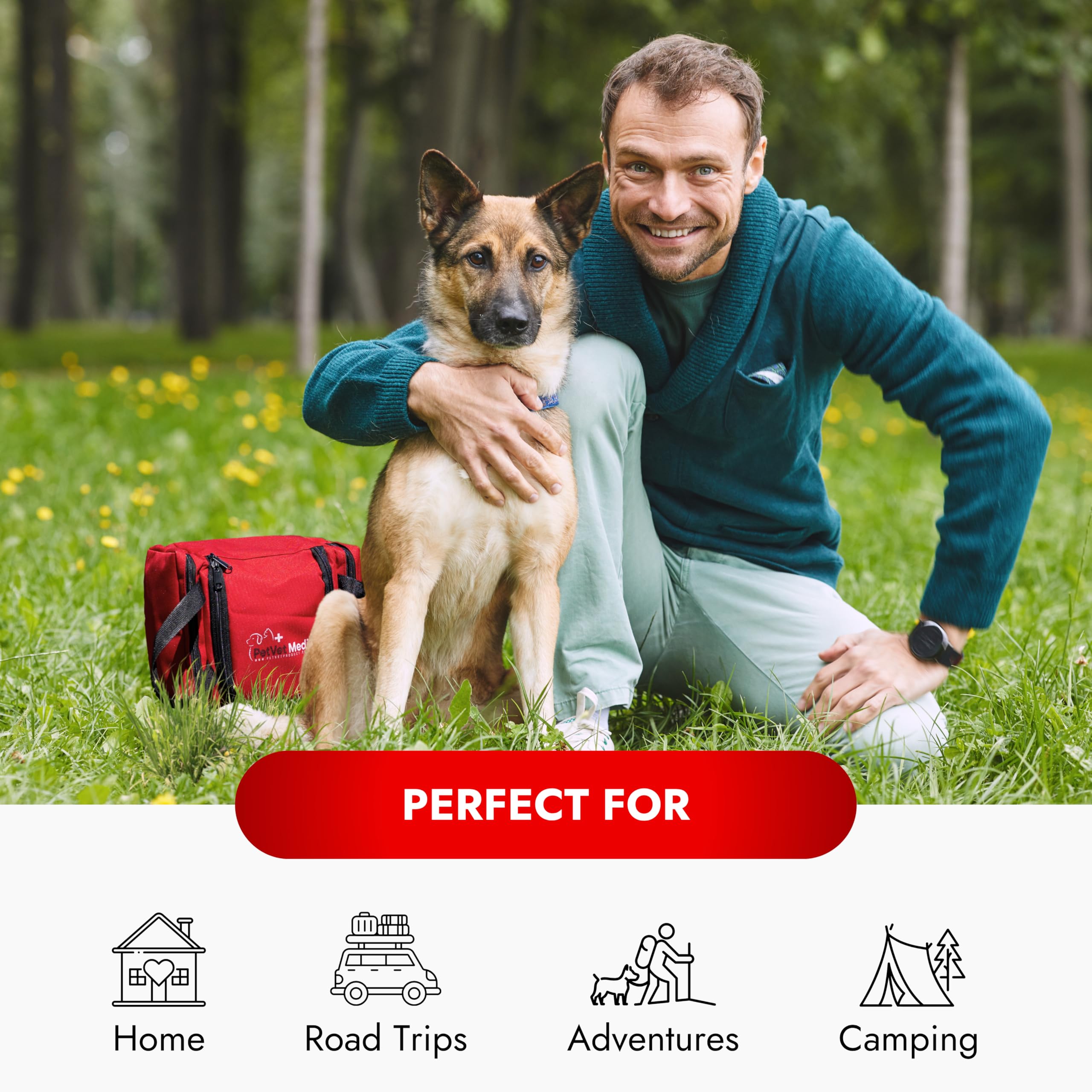 PetVet Medic bandages and gauze rolls for reliable wound care