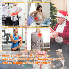 PFUM 16-Head Massage Gun ergonomic handle ensures comfortable use
