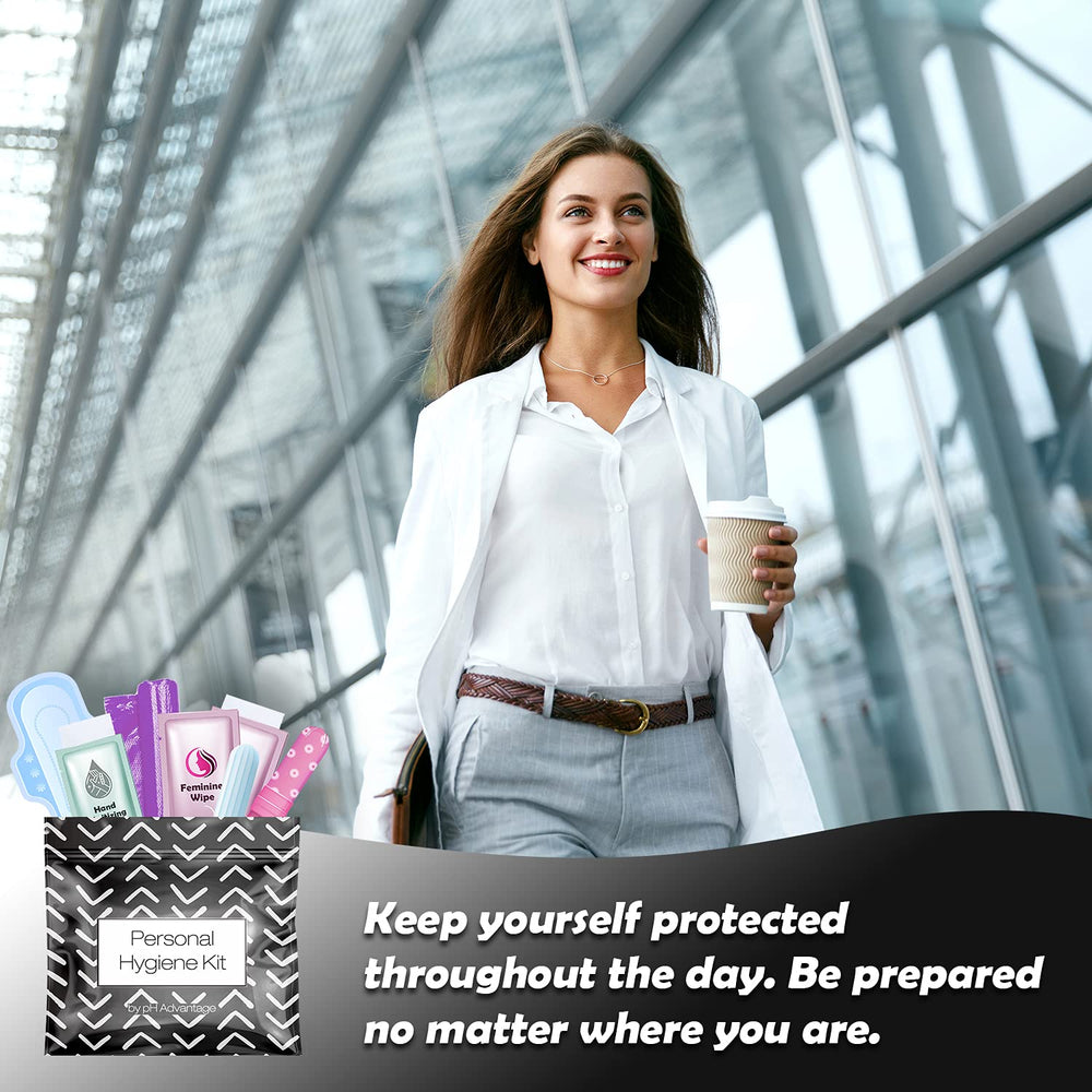 pH Advantage Black Treads feminine care in discreet packaging for privacy and convenience.