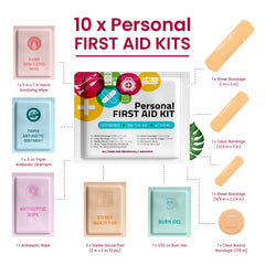 PH Advantage compact 10-pack first aid kit for easy portability.