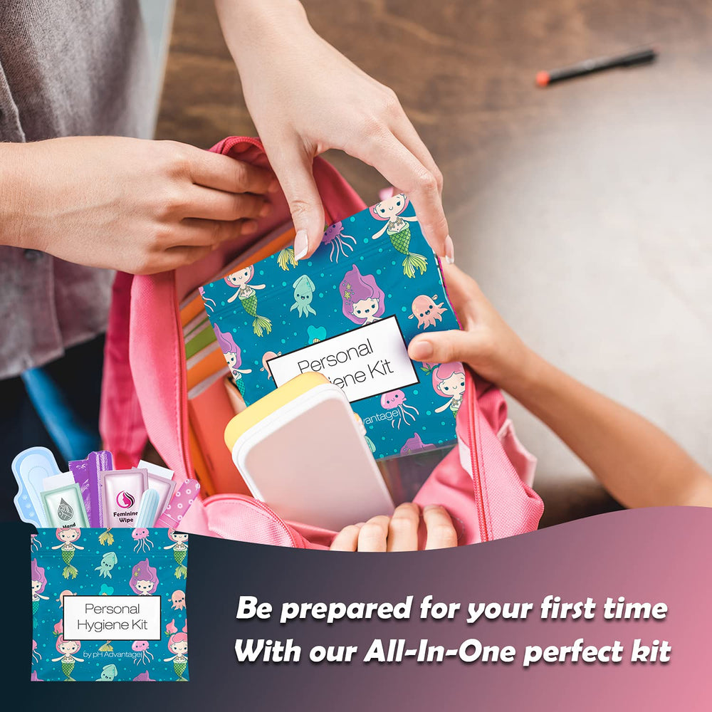 pH Advantage feminine wipes for quick refreshing moments