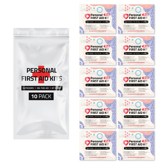 Ph Advantage First Aid Kit Mini package closeup, compact and easy to store.