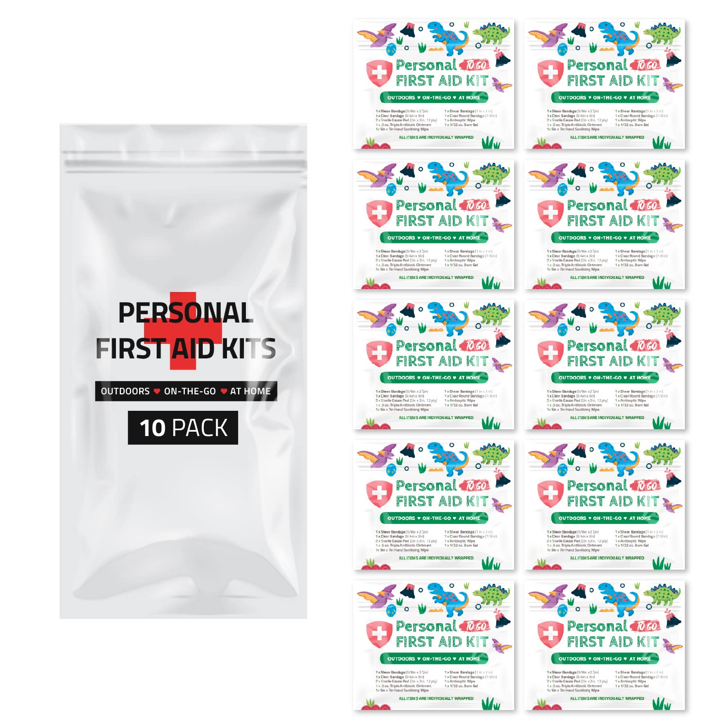 pH Advantage mini first aid kit with assorted bandages for quick on-the-go care