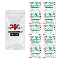 pH Advantage mini first aid kit with assorted bandages for quick on-the-go care