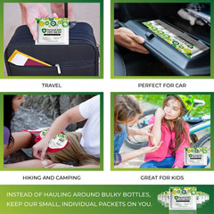 pH Advantage compact mini first aid kit in bag open for travel
