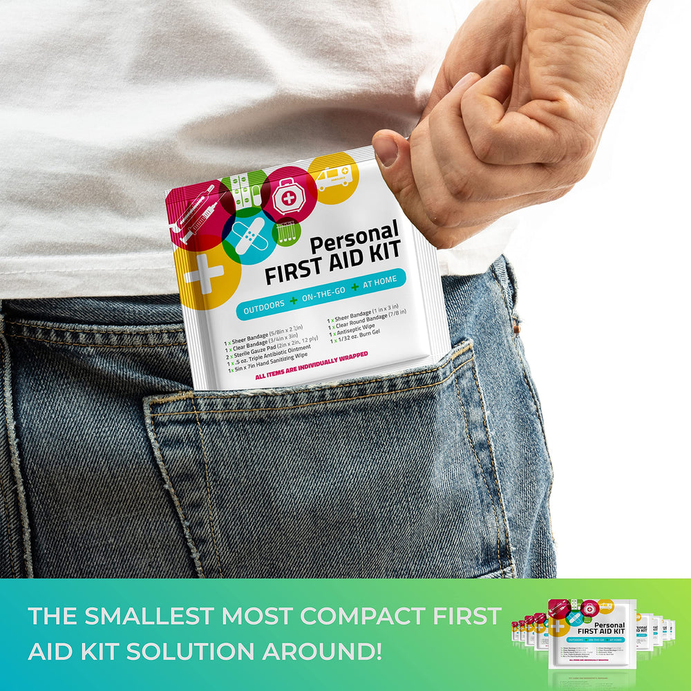PH Advantage resealable zip-top bag keeps items organized.