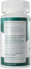 An application instructions card for pH-D Boric Acid Suppositories helps with safe use.