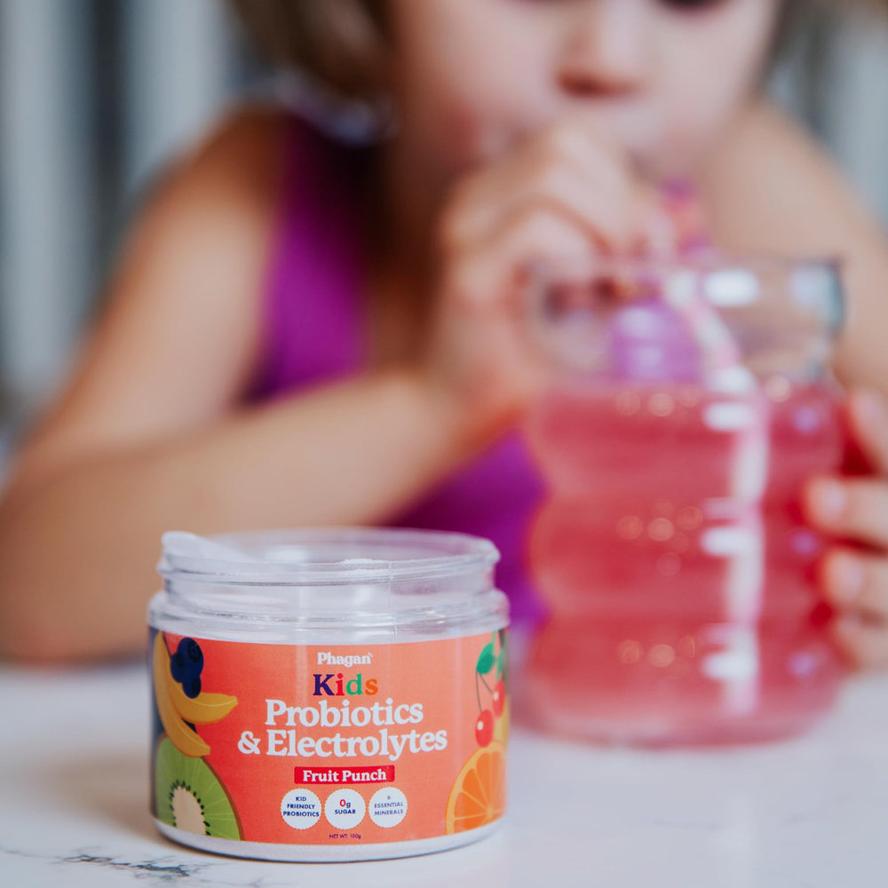 Phagan Kids Himalayan pink salt focus on minerals.