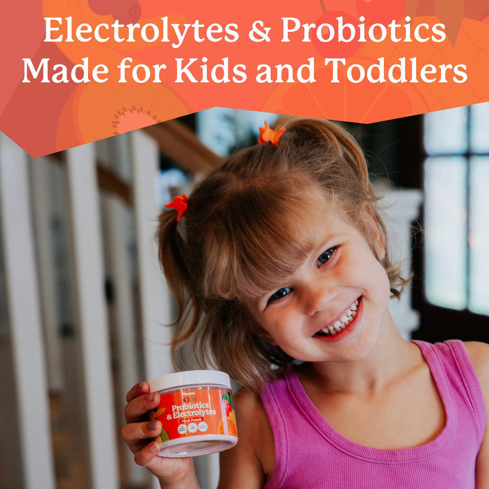 Phagan Kids plant-based formula label highlights clean ingredients.