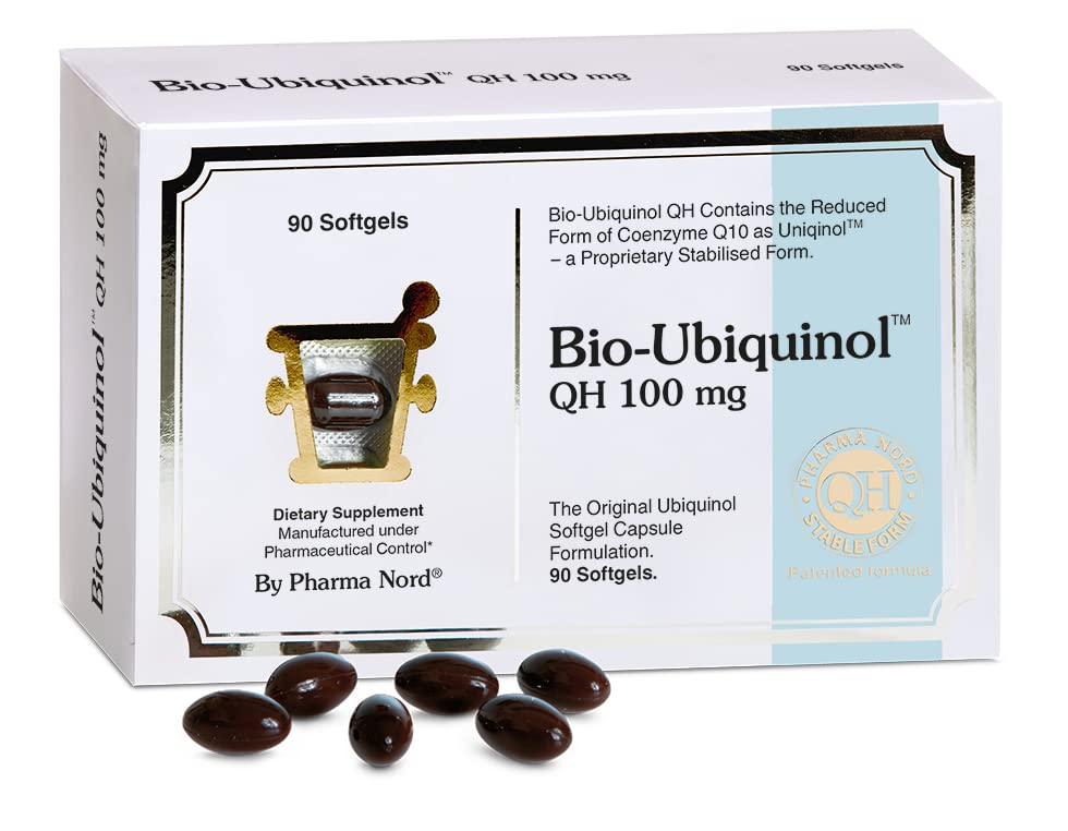 Pharma Nord Bio-Ubiquinol 100 mg softgels bottle for daily antioxidant support