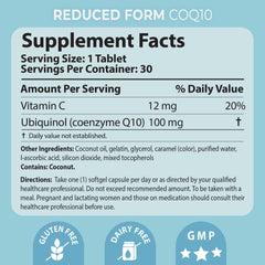 Pharma Nord Bio-Ubiquinol ingredient panel for transparency
