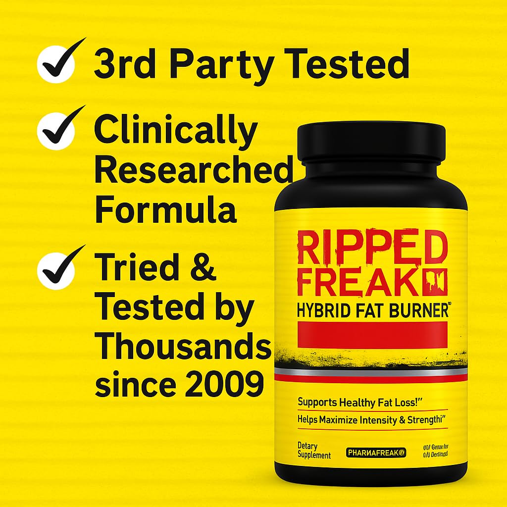 Pharmafreak Ripped Freak green tea extract detail highlighting thermogenic ingredients