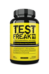 Pharmafreak Test Freak capsules in a blister pack ready for daily use.