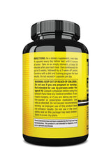 Pharmafreak Test Freak packaging with ingredient icons and benefits.