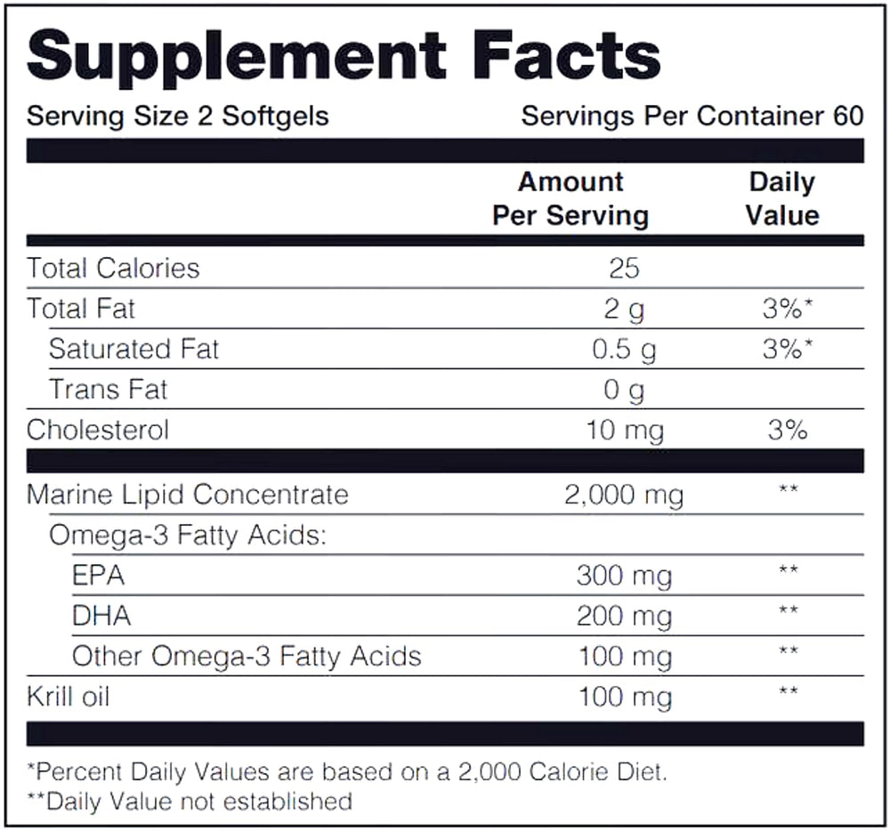 Pharmanex Marine Omega softgels being poured, easy daily omega-3 intake
