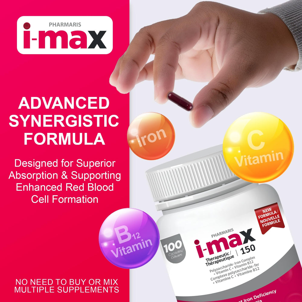 Pharmaris i-Max vegan allergen-free packaging and formula