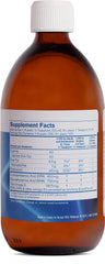 Pharmax Finest Pure Fish Oil orange flavor label highlights natural citrus aroma