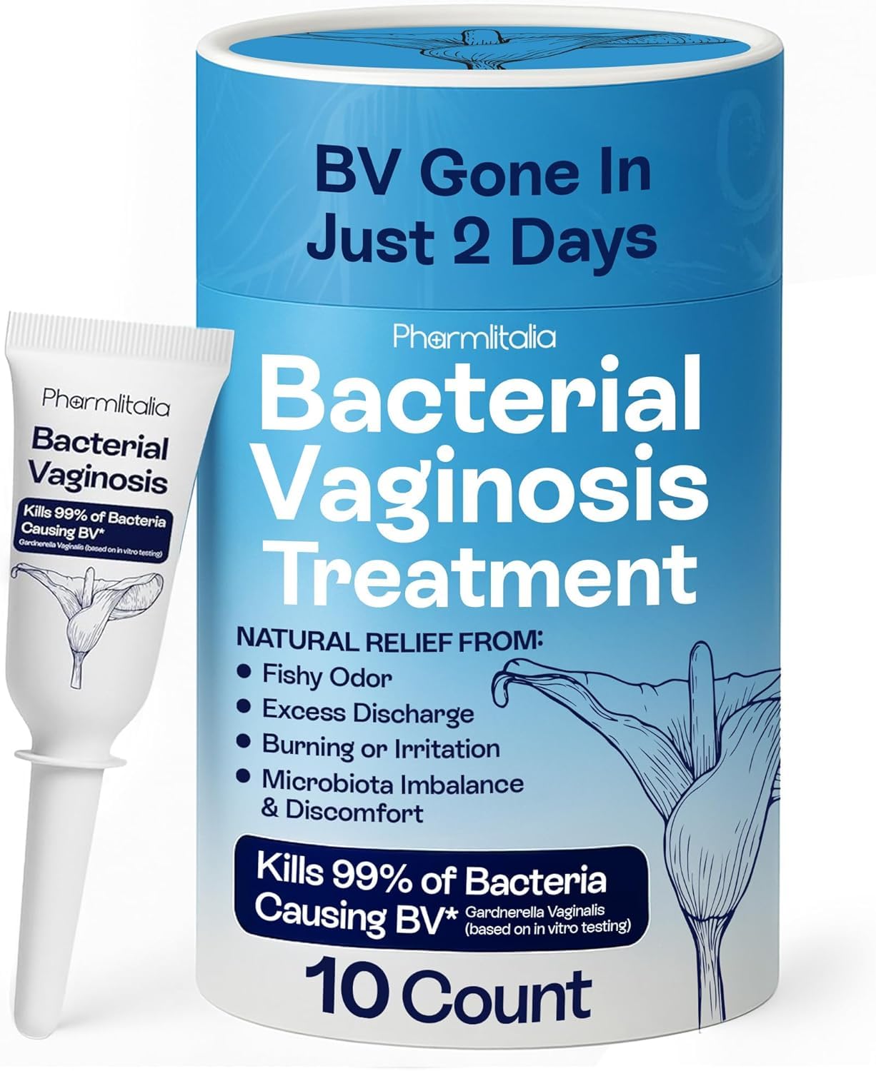 Pharmlitalia BV treatment applicators for women promote balance and comfort.