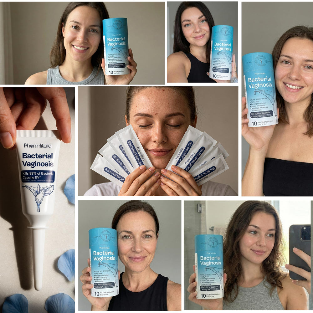 Pharmlitalia convenience for at-home use and on-the-go care.