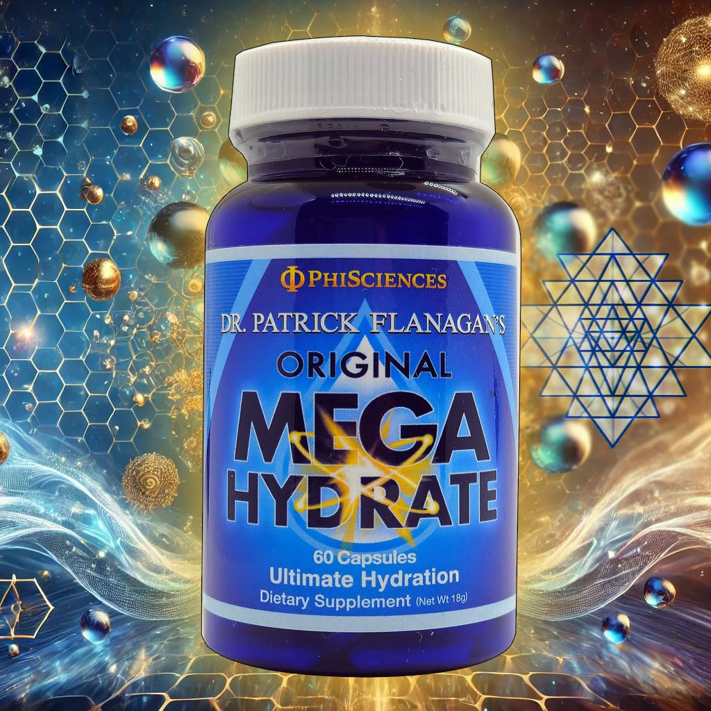 Phi Sciences MegaHydrate packaging box front view communicates product identity and value