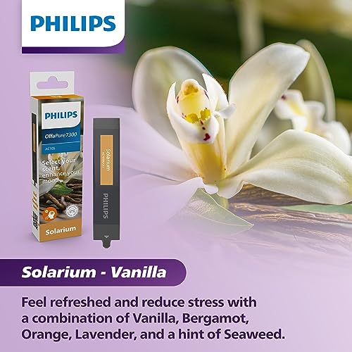 Philips OlfaPure 7300 fragrance blend orange lavender for a soothing, alert ride.