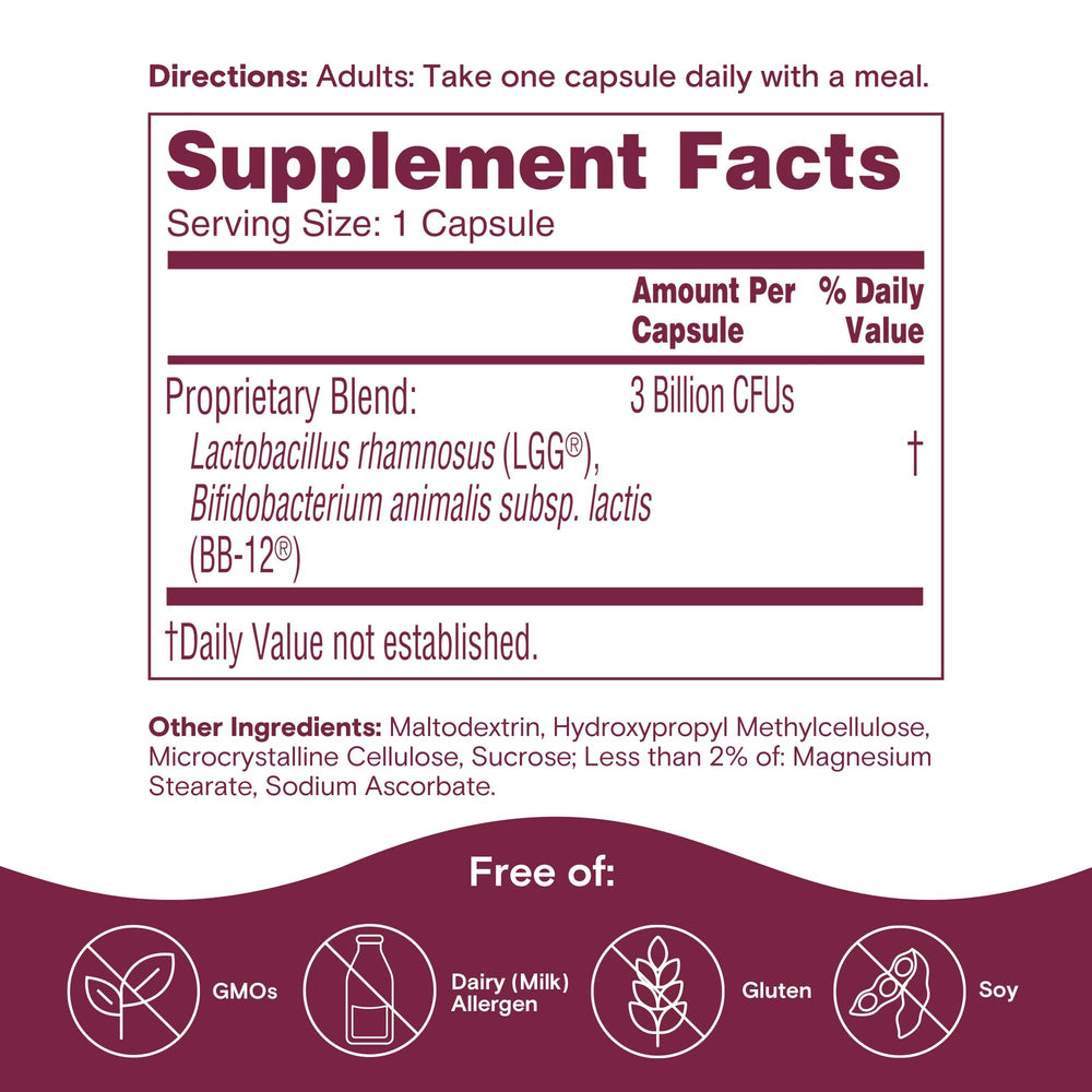 Phillips' Colon Health capsules in hand for daily probiotic routine