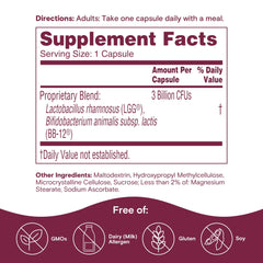 Phillips' Colon Health capsules in hand for daily probiotic routine