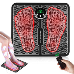 Phixnozar foot massager mat front view for portable on the go relief