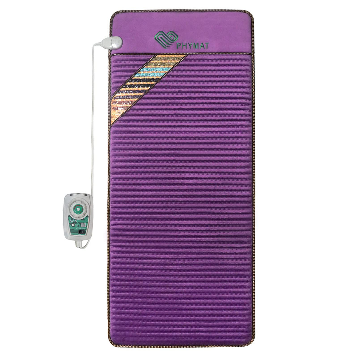 PHYMAT amethyst infrared surface radiates soothing warmth with gemstone lining