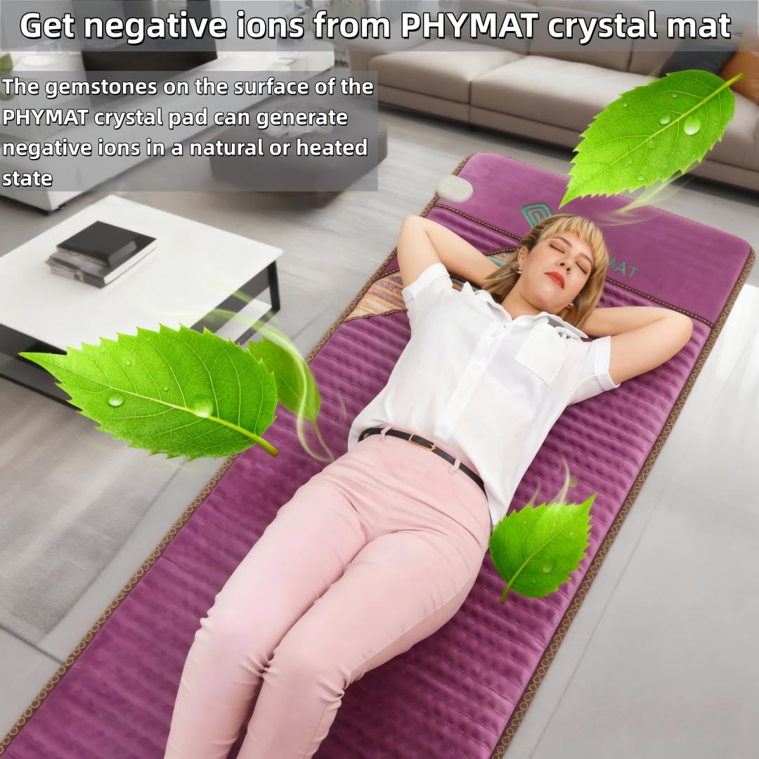 PHYMAT overheat safety feature with automatic shut-off