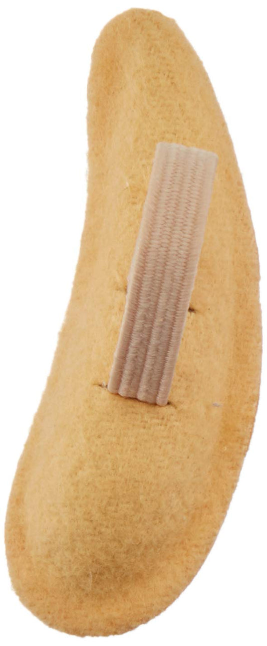 Physical Therapy Aids Hammer Toe Crests Left view with adjustable toe loop supporting bent toes