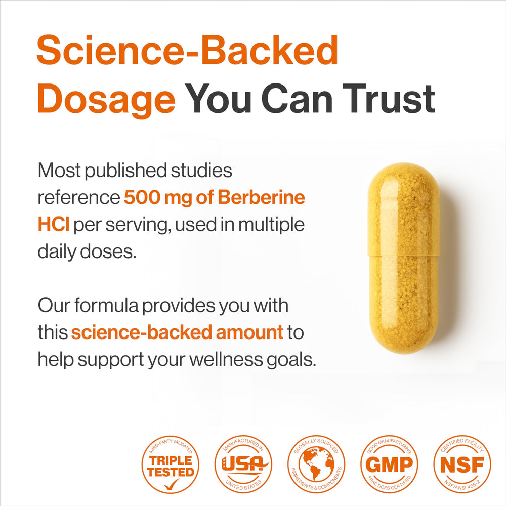 Physician's Healthy Alternatives 500 mg capsule illustration suggests easy daily use