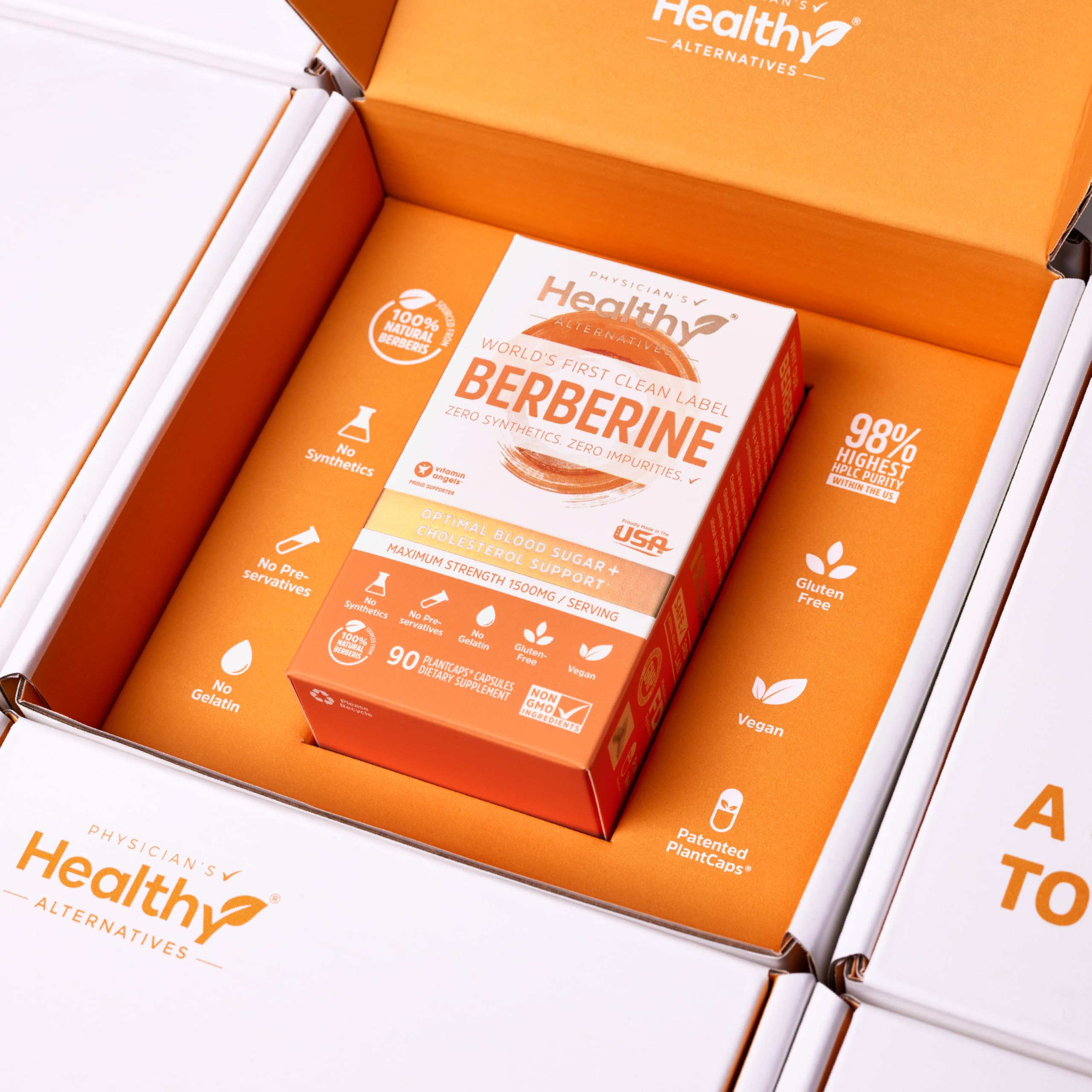 Physician's Healthy Alternatives clean label highlights absence of magnesium stearate or fillers