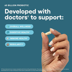 Physician's CHOICE Digestive Enzymes bottle aids meal breakdown.