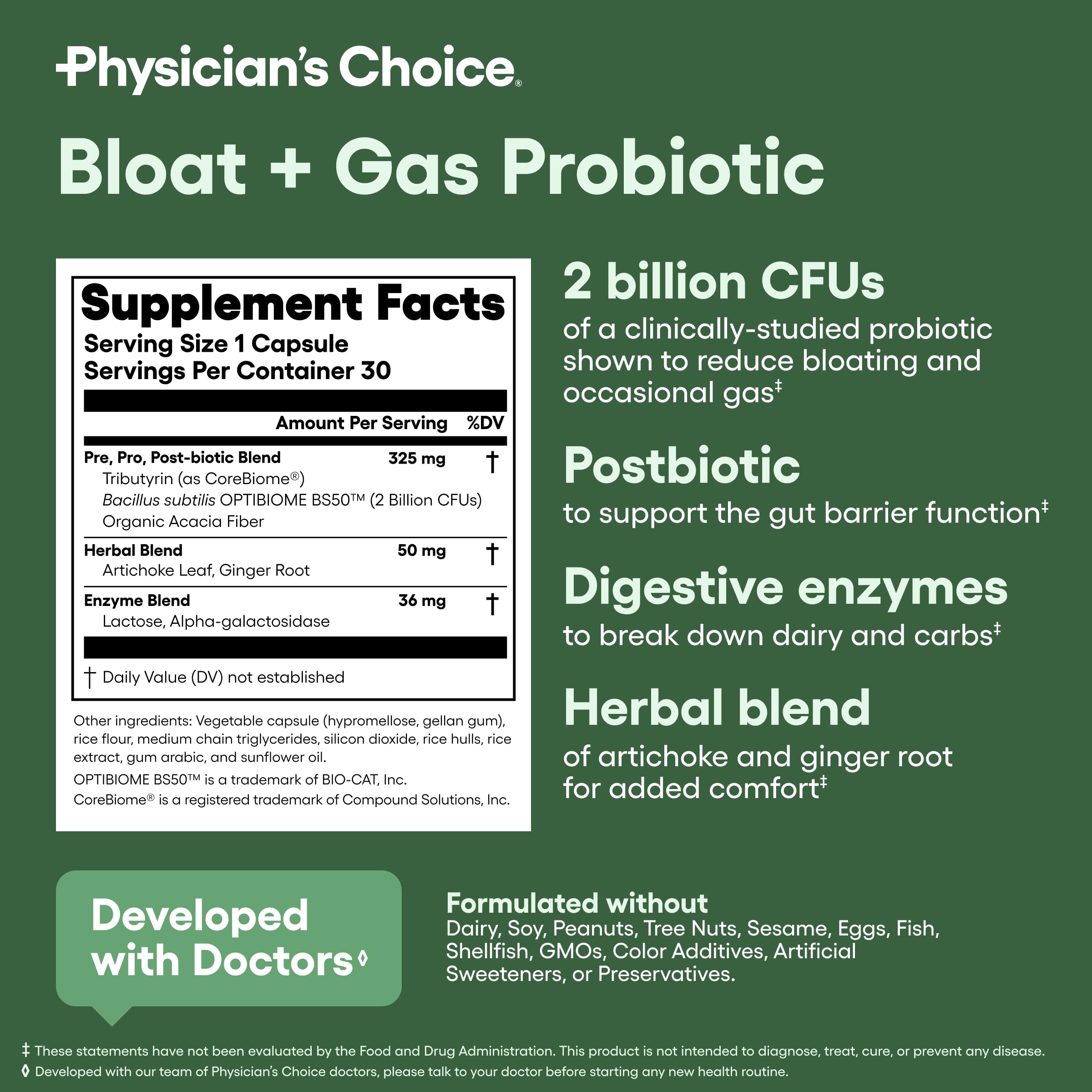 Physician's CHOICE product is US-made and third-party tested for quality and purity.