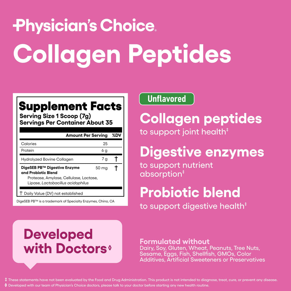 Collagen scoop included for precise daily measurement