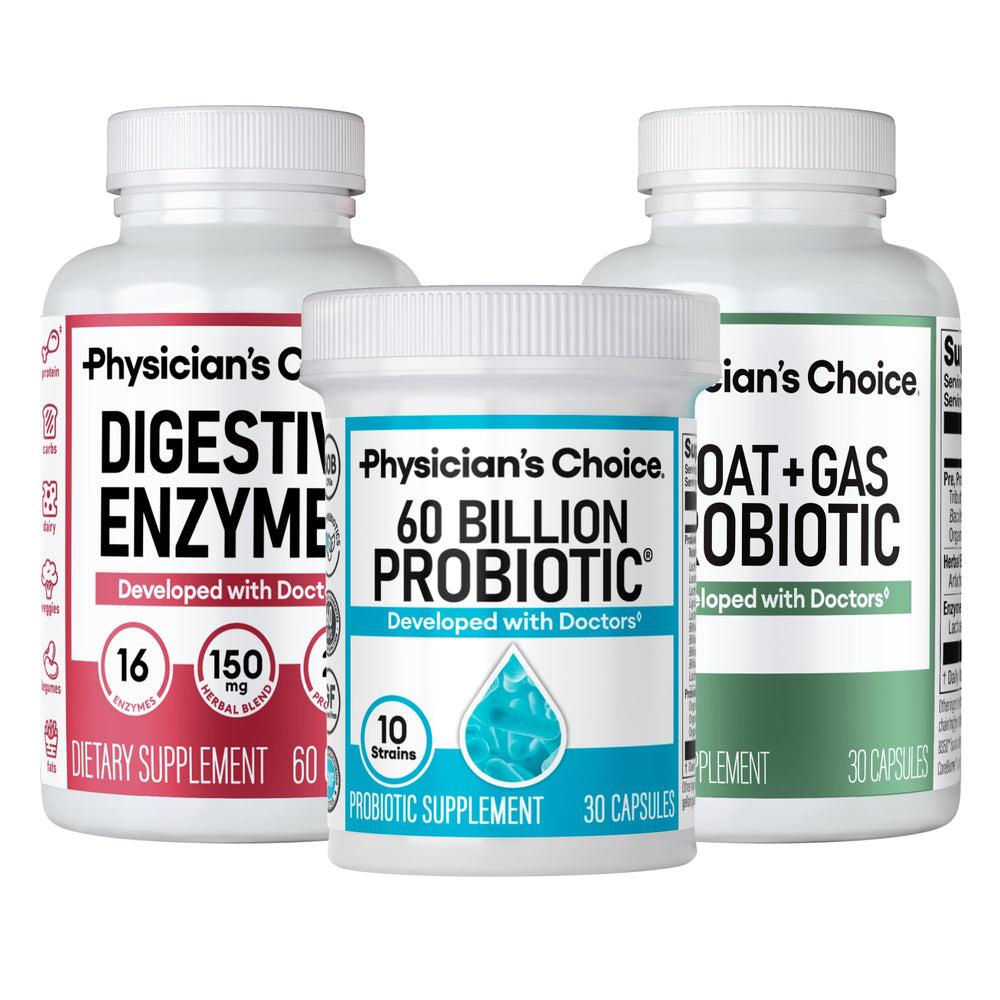 Physician's CHOICE Gut Guardian Bundle bottle for daily gut support.