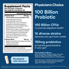 Physician's CHOICE Made-in-USA quality with third-party testing for reliability.