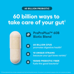 Physician's CHOICE shelf-stable capsules designed to reach the gut