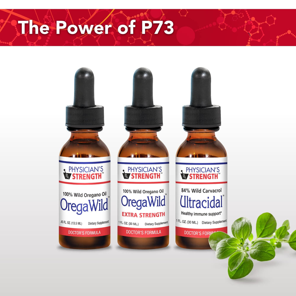 Physician's Strength OregaWild skin application—topical use option for soothing skin.