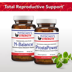 Physician's Strength ProstaPower wild herbs highlight antioxidant blend.
