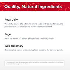Physician's Strength AdrenoPower royal jelly 10-HDA richness visual.