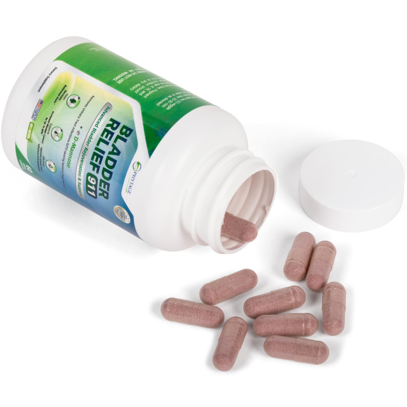 Phytage Labs Bladder Relief 911 dandelion extract detail for gentle cleansing